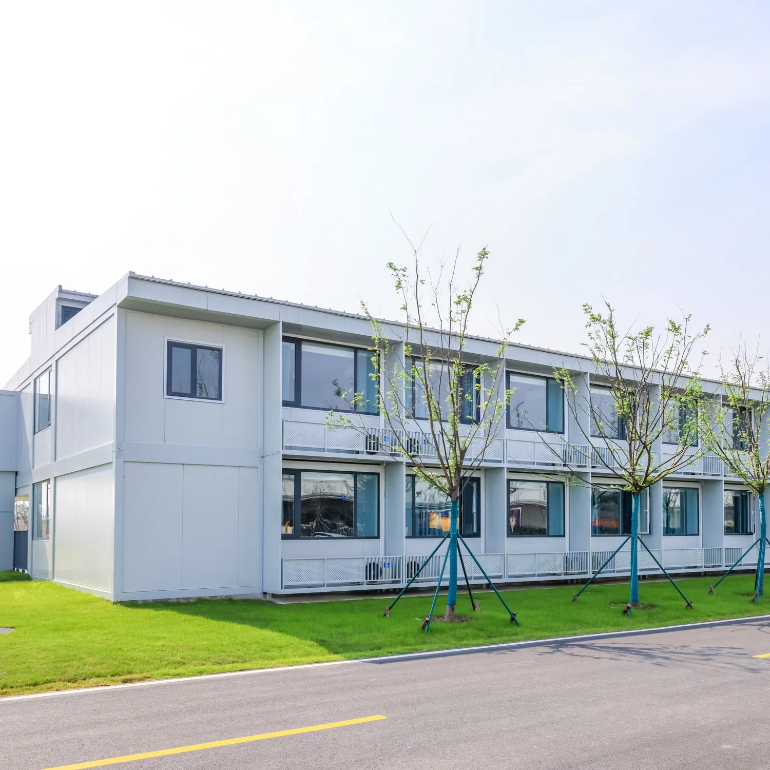 Affordable Sandwich Panel Container Labor Camp Prefab House Site Office Container in Construction Supplier Container Office Prefab House