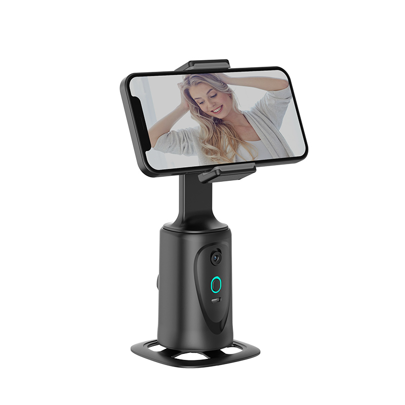 Factory Wholesale Q9 Object Tracking Phone Holder for Mobile Phone Auto Face Tracking Anti-Shake Foldable Stabilizer for Video