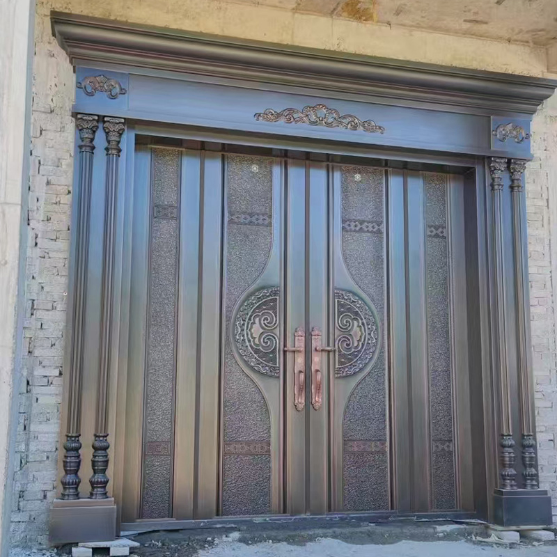 Metal Window Modern Aluminum Doors for Home Use Come in Various Styles.