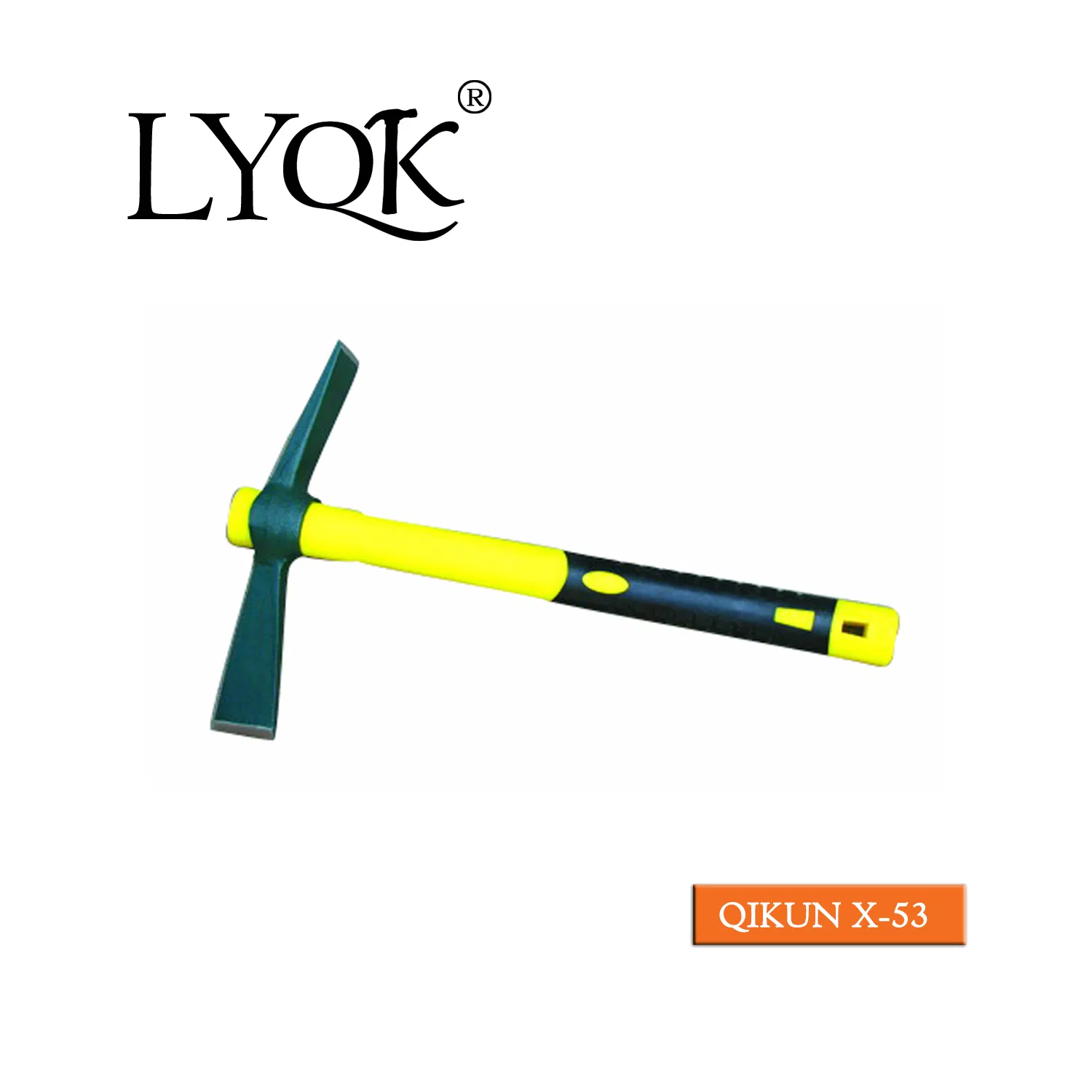 X-50 High Quality Rail Steel 65mn Agriculture Farm Garden Hardware Hand Tools Pick Head Mattock Pickaxe