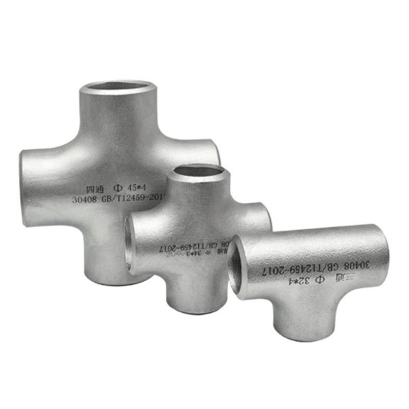 Seamless Stainless Steel Butt-Welding Cross/Tee