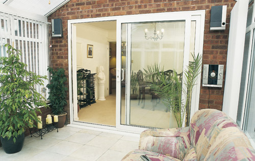 Building Materials Conch Brand Sliding UPVC Door