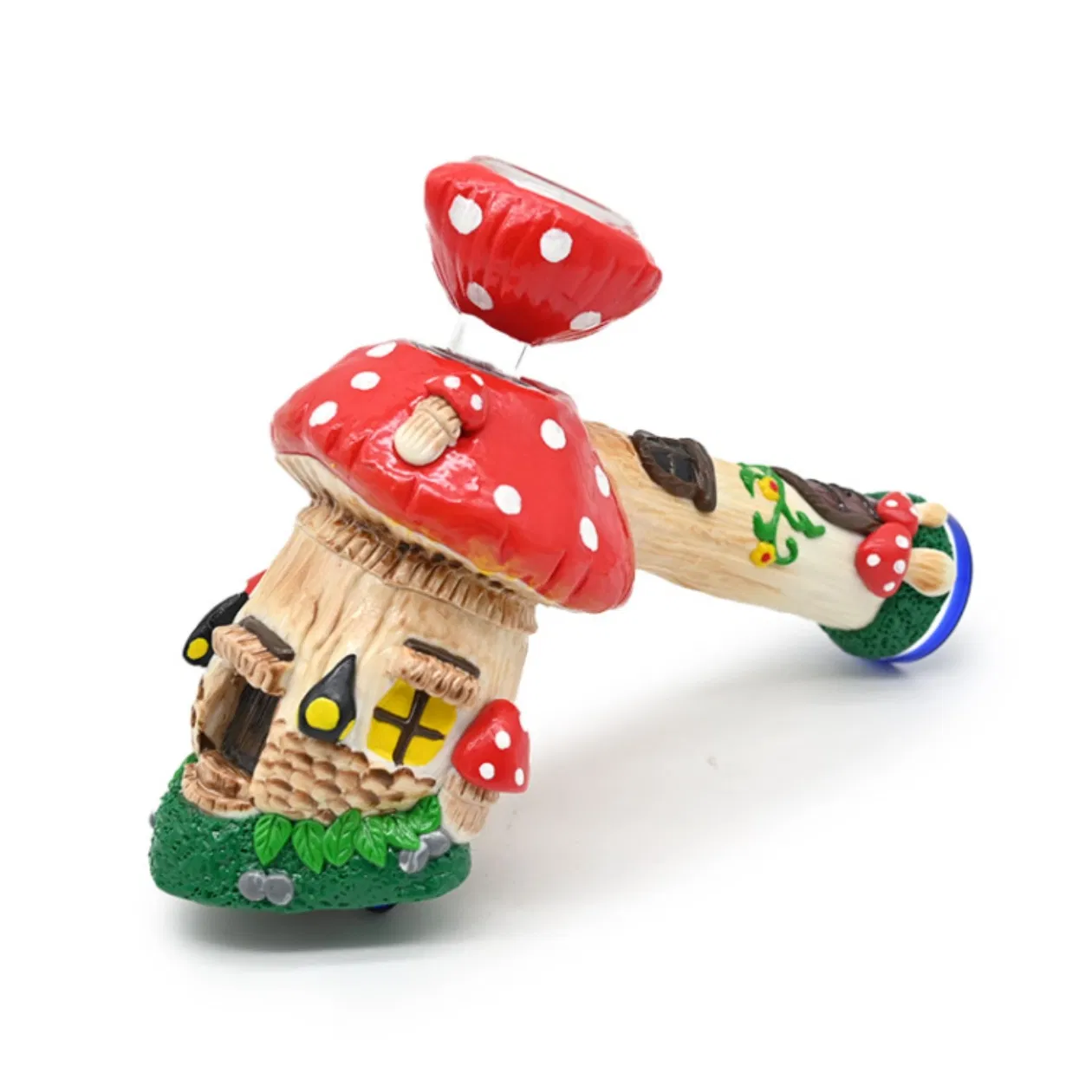 2025 Hot Sale Artistic Glass Smoking Hand Pipe Hand Glass Tobacco Pipe