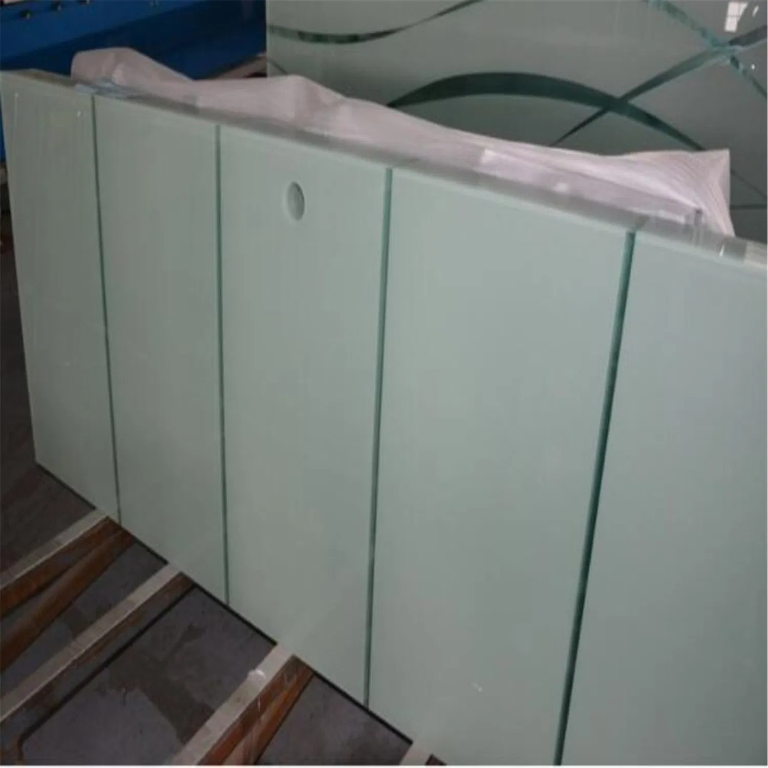 5mm Transparent Acid Etching Furniture Glass