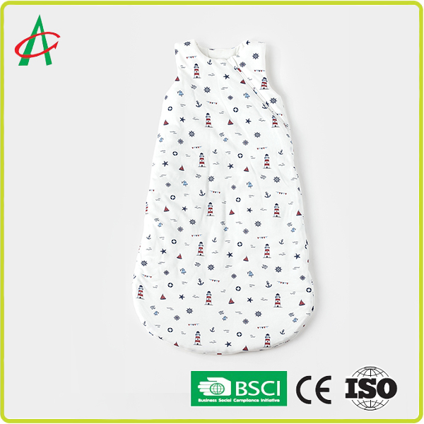 Sbaby Heart Pajamas Sleeveless Baby Kick Proof Baby Sleeping Bag