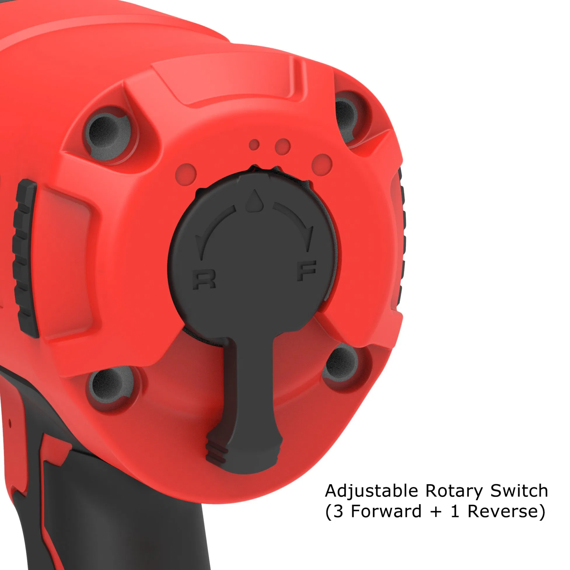 Пневматический гайковерт Puffer Tools 1/2 дюйма, 1400 Н·м