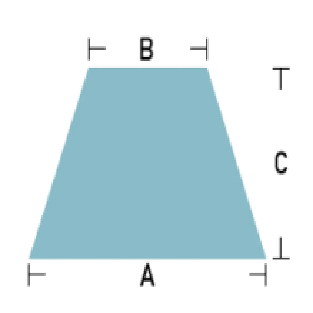 Shadow Gap Trapezoid Wood Reveal Moulding