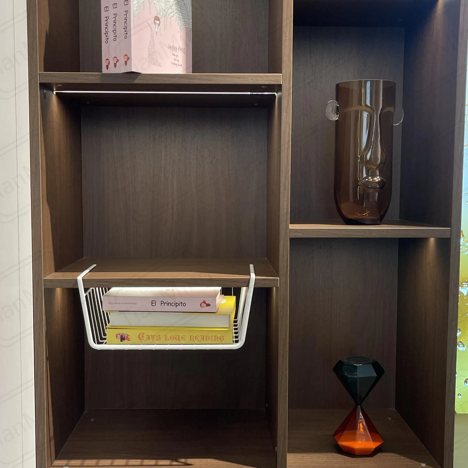 Wholesale Price Iron Cabinet Partition Hanging Rack for Office Kitchen Bathroom