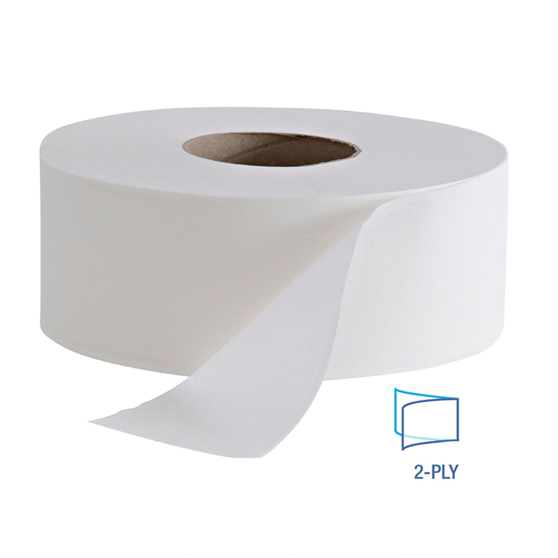 Without Flavor Chlorine Free Organic Jumbo Roll Toilet Tissue Paper