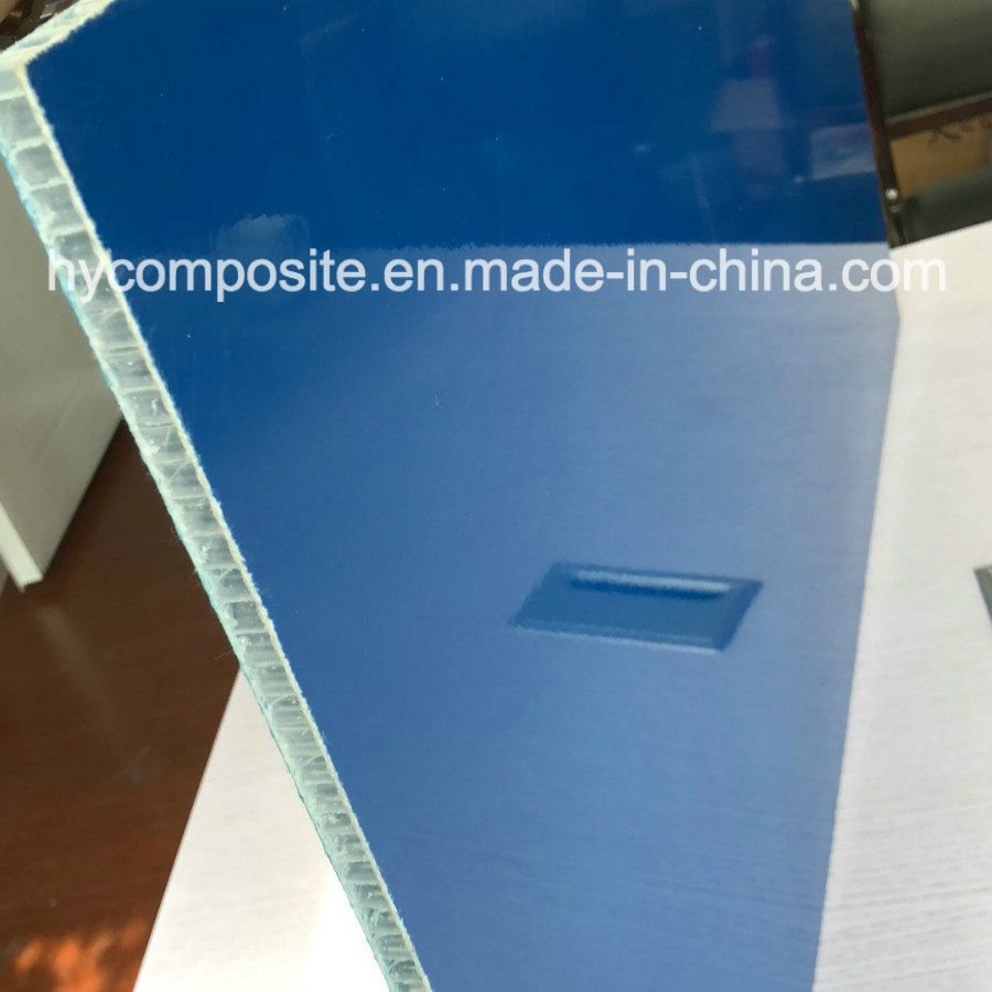 Nonslip Fiberglass PP Honeycomb Deck Panel for Walkplatform