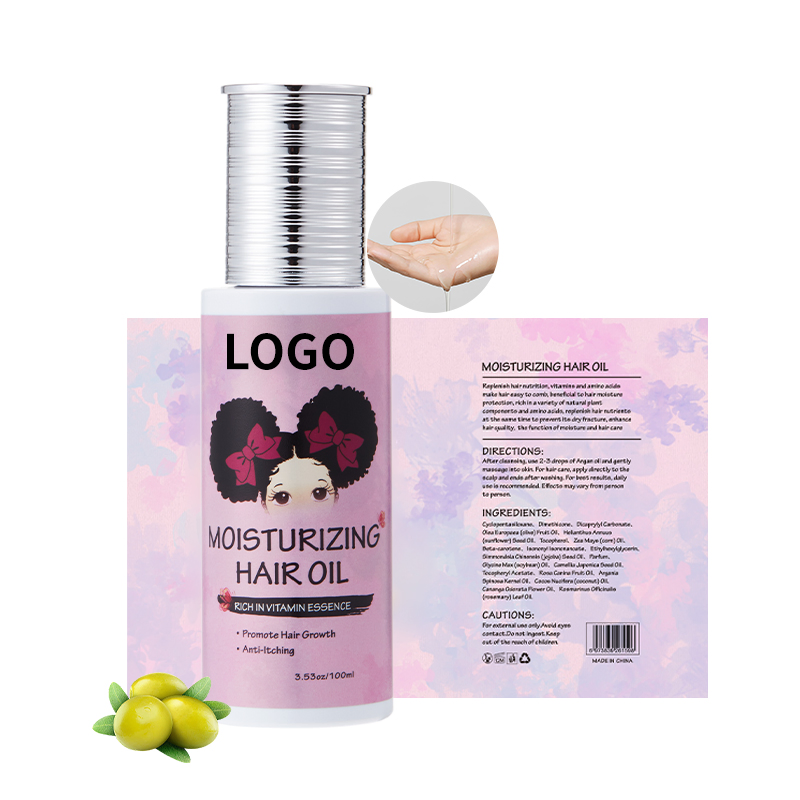 OEM/ODM Build Your Own Label Promotes Hair Growth Nourishing Care Vitamin Essential Hair Oil