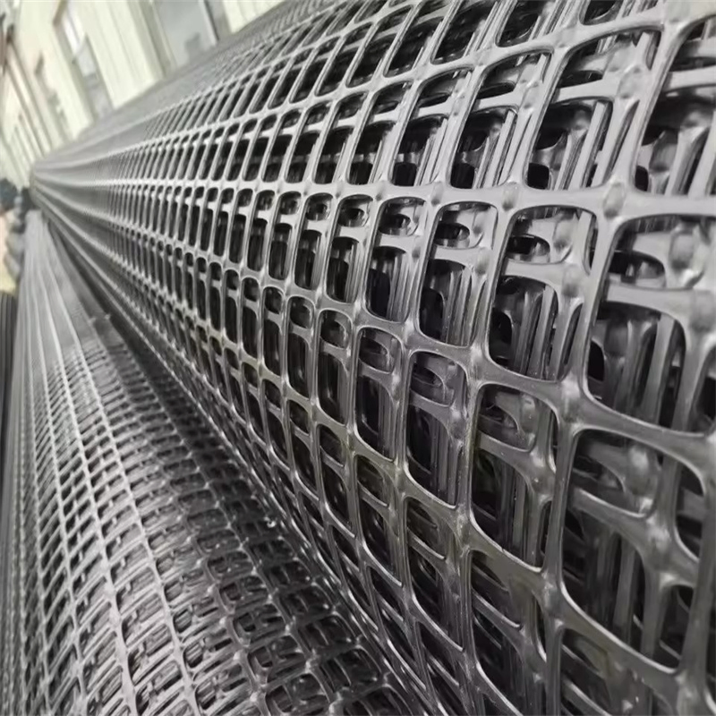 Factory Price PP Biaxial Plastic Geogrid for Road Pavement Base Reinforcement Triaxial Geogrid