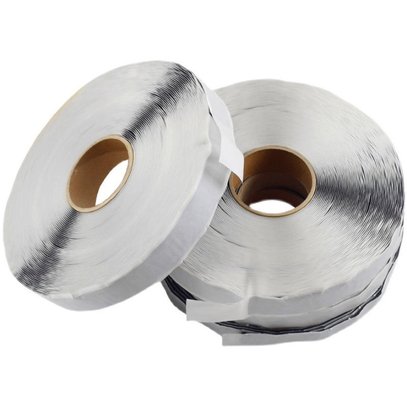 Double Sided Flexible Sealing Tape Rubberized Waterproof Black Self-Adhesive Butyl Sealant Tape