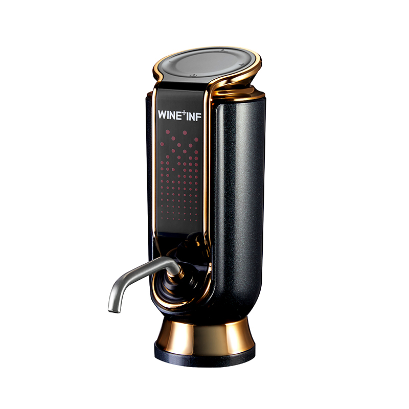 Portable Automatic Bottle Breather Tap Machine Silica Gel Electric Wine Aerator Dispenser