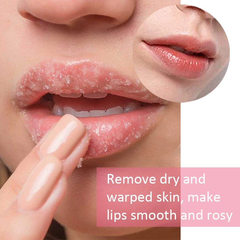 Himalayan Pink Salt Lip Scrub Lip Care Moisturizing Exfoliating Scrub