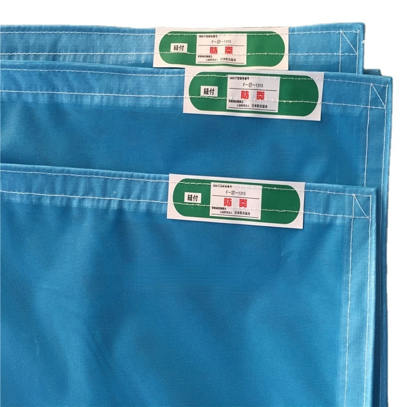 Japan Flame Retardant 1.8mx5.1m Building Safety Mesh PVC Coated Mesh Sheet