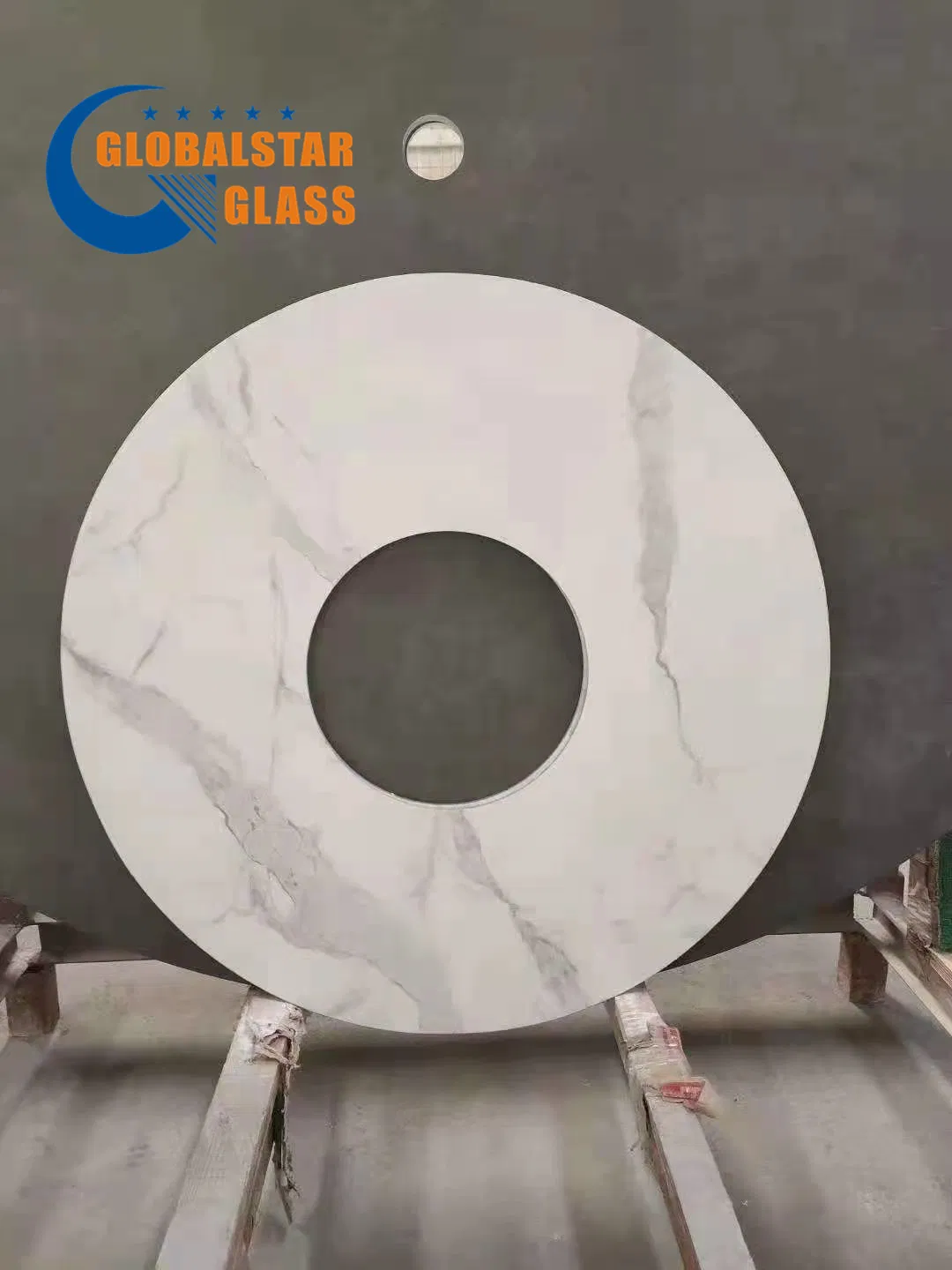 True Enameled Glass Heat Treatment Similar with Lacobel T Glass
