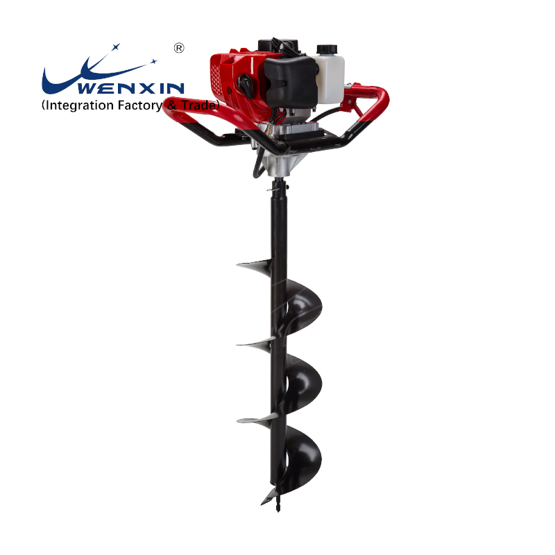 Wenxin 51.7cc Ground Petrol Post Hole Earth Auger for Sale