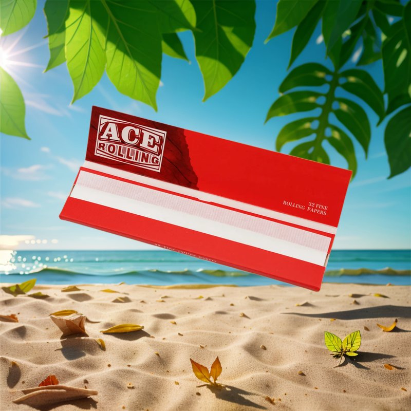 Private Label Customized Regular Size 18g White Cigarette Rolling Smoking Tobacco