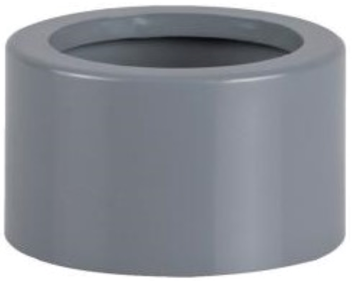 High Quality Plastic Reducing Bush Fittings UPVC Pipe Fitting Bushing PVC Pressure Pipe Fitting Reducing Ring Bushing Pn10 DIN Standard