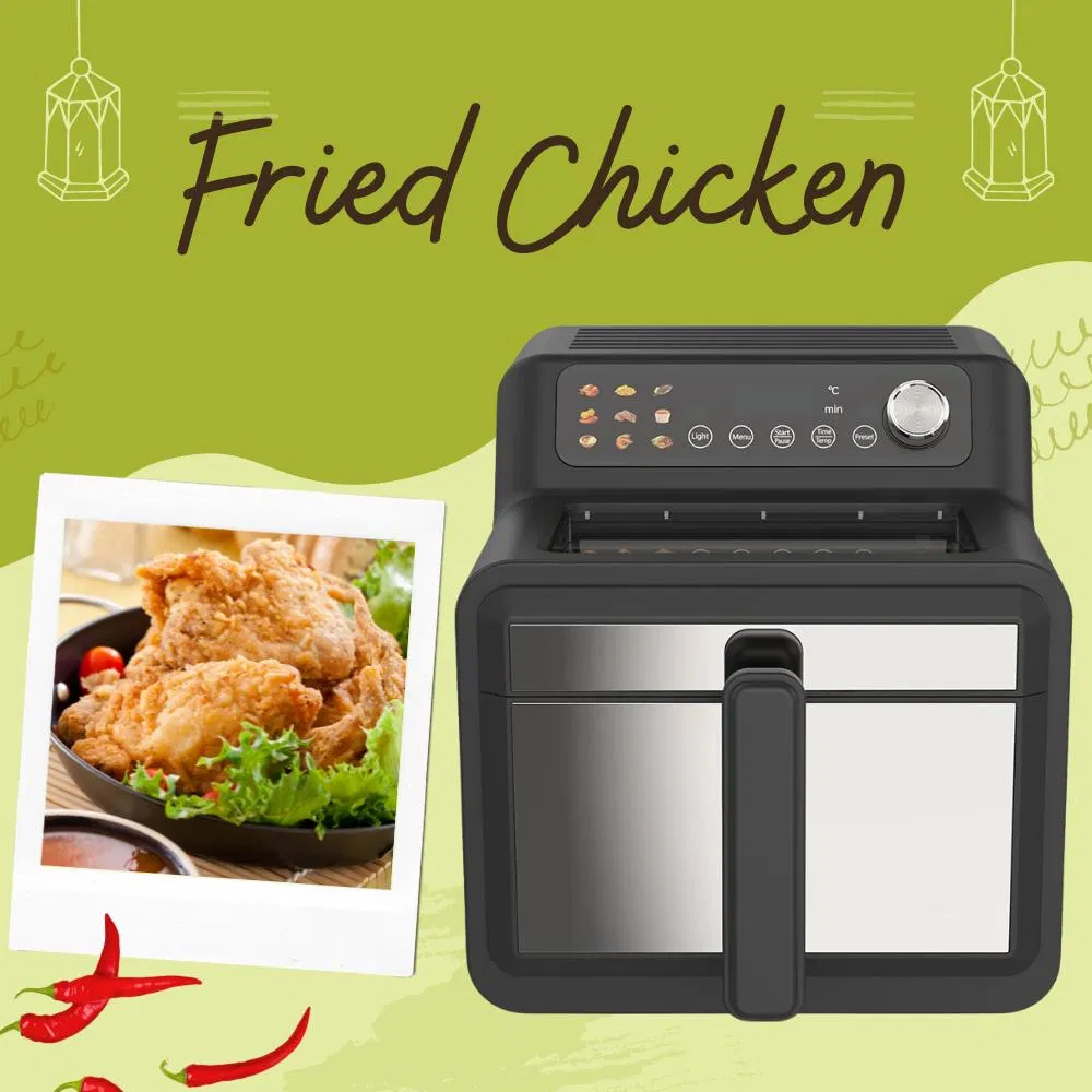 7L Oil Free Dual Knob Multifunctional Household Air Fryer Custom Logo