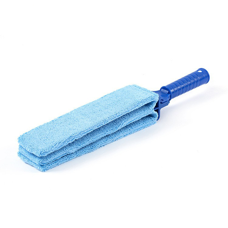 Microfiber Cleaning Brush for Blinds Narrow Gaps Flexible Head Ergonomic Handle