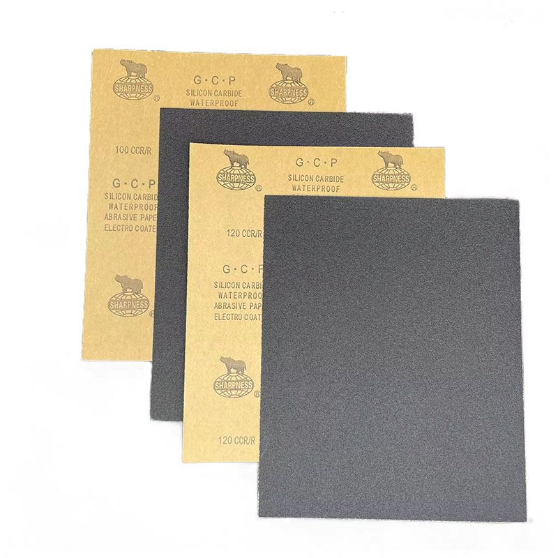 High 230X280mm Abrasive Sanding Paper Wet/Dry 180 120 220 400 1200 1500 2000 3000 7000 Grit Sandpaper for Wood Customizable OEM