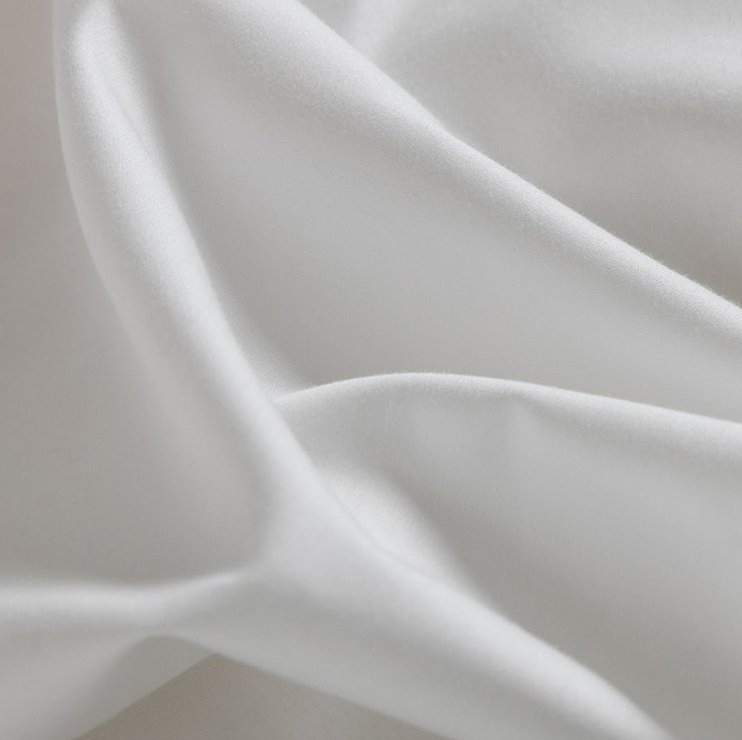 300t Satin Embroidered 5 Stars Hilton Hotel Bed Sheet Duvet Cover Set