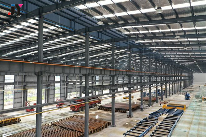 Custom Steel Structure Welding Building Factory Warehouse Workshop Frame Windproof Seismic Modular Prefabricated Metal House