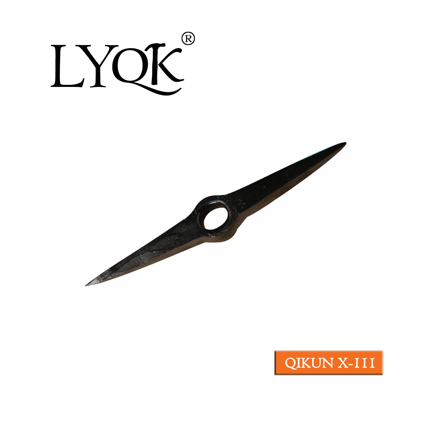 X-111 High Quality Rail Steel 65mn Agriculture Farm Garden Hardware Hand Tools Pick Head Mattock Pickaxe