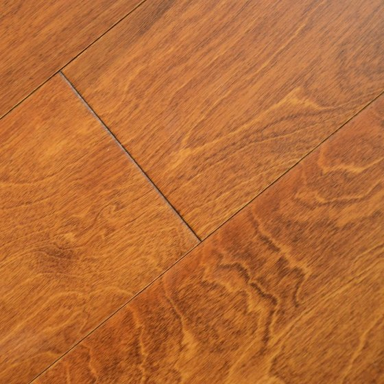Plywood Core Natural Color Birch Mountain Grain Engineered Wood Flooring Wax Edge Wood Flooring