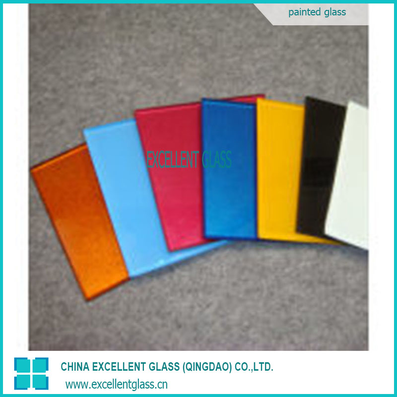 High-Quality Custom Painted Glass - Colored Spray Painted Glass for Interior Decoration