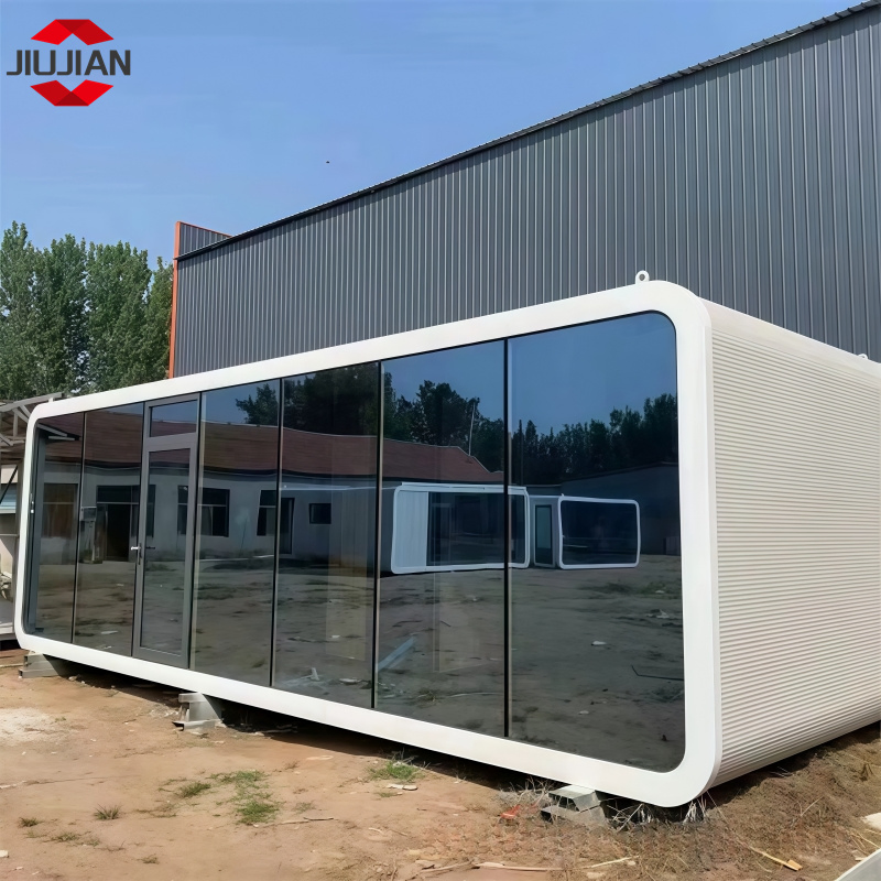40 FT Prefabricated Luxury Apple Cabin Pod Hotel for America