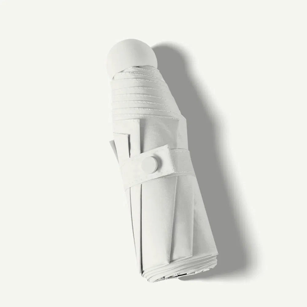 Capsule Portable Sunblock UV Protection Sunshade Female Rain and Sun Dual-Use Pocket Sun Umbrella