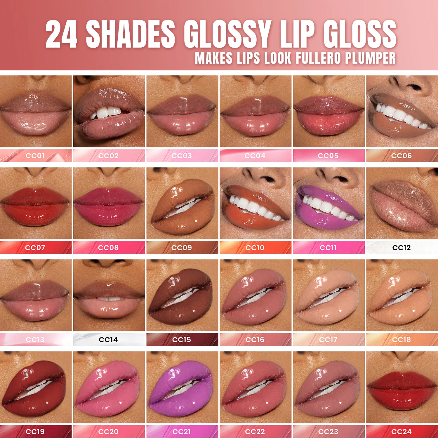Custom Logo Lipgloss in Matte and Glossy Finishes
