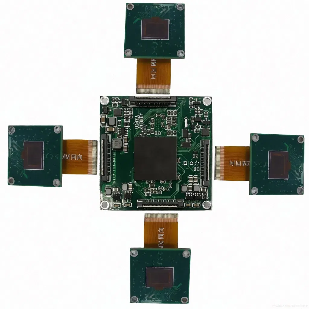 2MP Gige Industrial Camera Frame Rate 13fps*4 Multi Camera for Smart Manufacturing