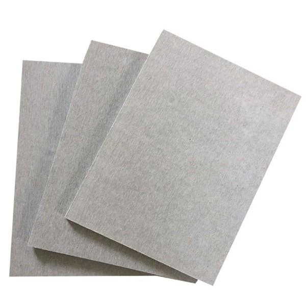 Black Fireproof Fiber Cement Panel for Partition Wall