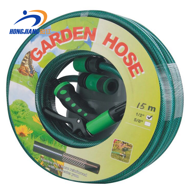 Customized Color / Size Garden Water Hose with Connector Reel