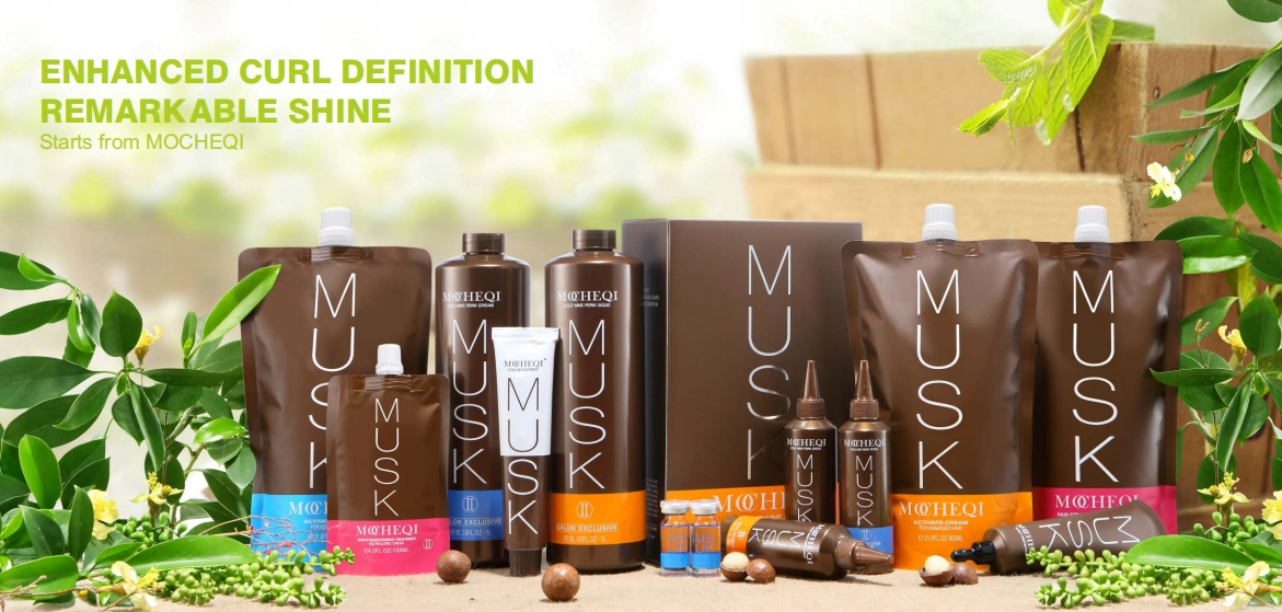 Low-Ammonia Curling Cream with Pleasant Aroma