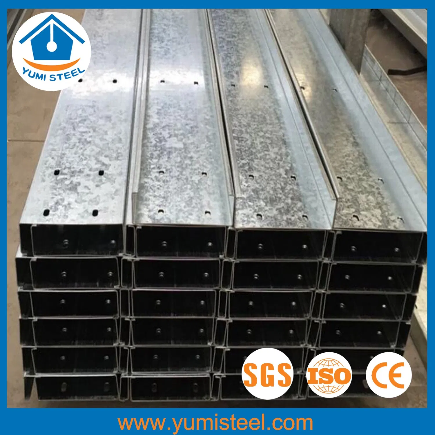 Galvanized C Section Purlins