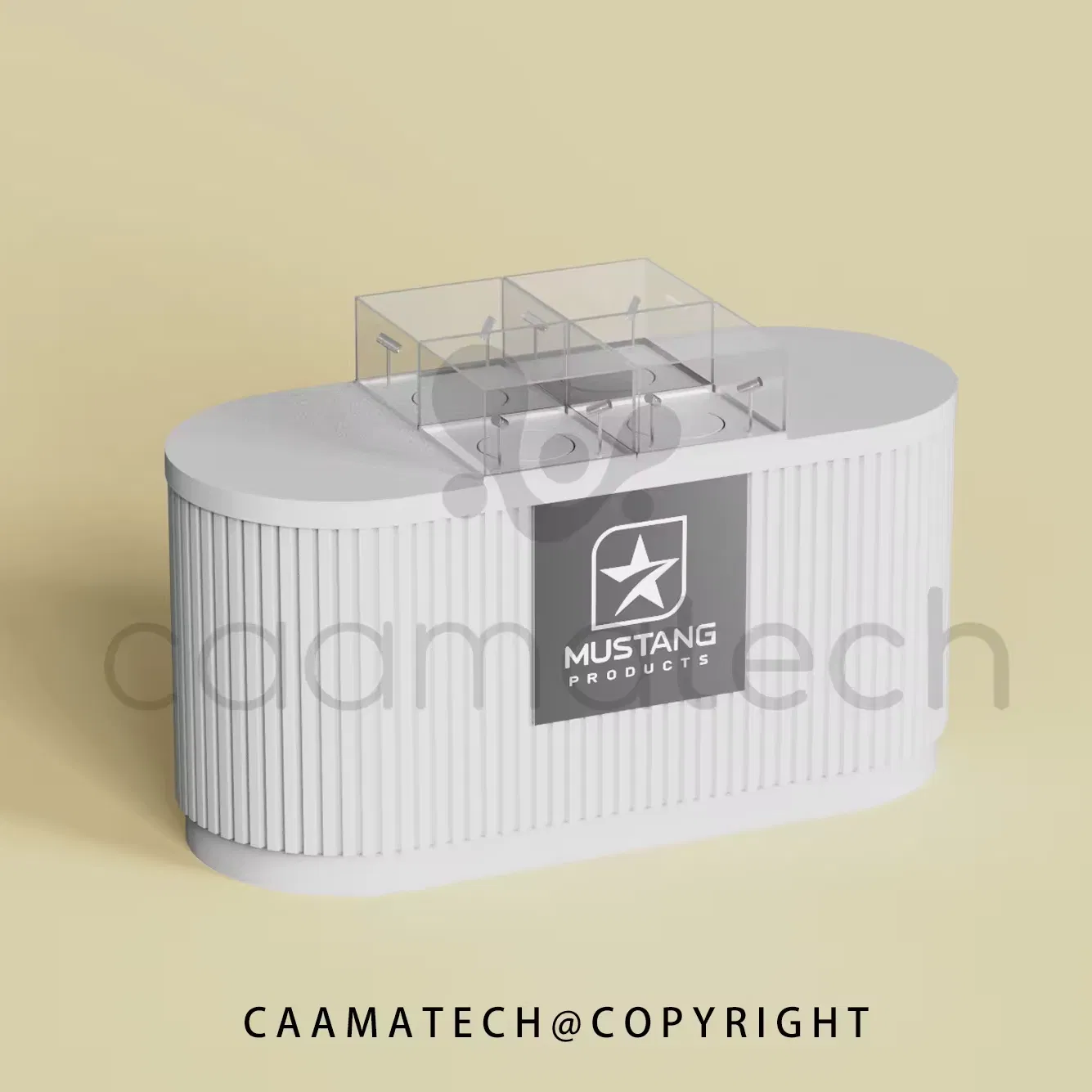 Factory Customized Brand Delicate High End Cosmetic Display Countertop