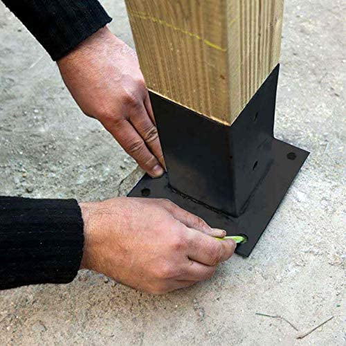 High Quality Galvanized Pole Anchor Post Concrete Base Fence Post Anchor