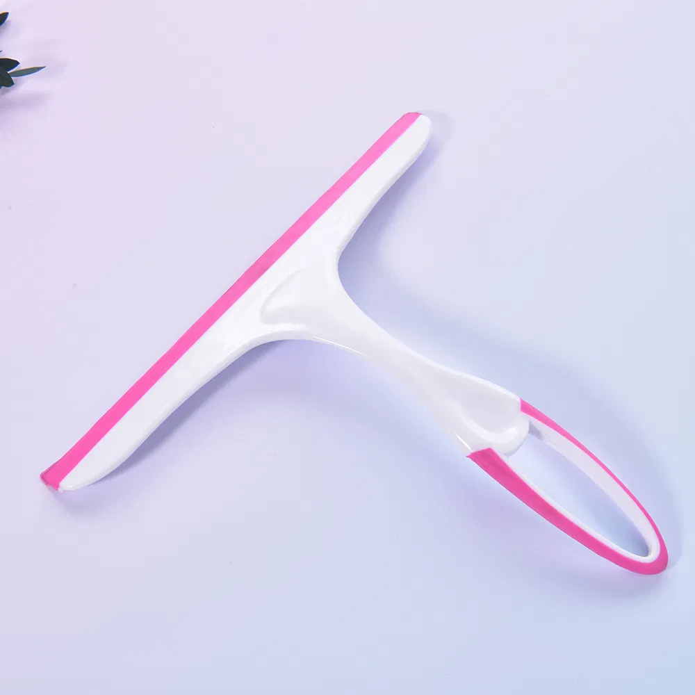 Soft Plastic Window Shower Glass Wiper Streak-Free Handheld Cleaner Squeegee