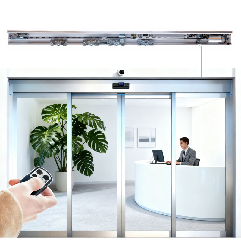 Netfun Hh-250 Aluminum Alloy Heavy Duty Automatic Sliding Door