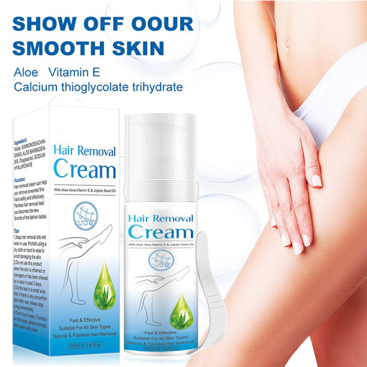 Gentle and Painless Hair Removal Cream for The Whole Body