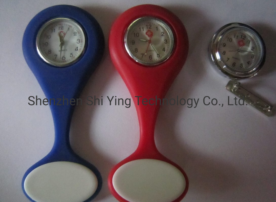 OEM Quality Japan Movt Waterproof Quartz Silicone Nurses Watch for Gift