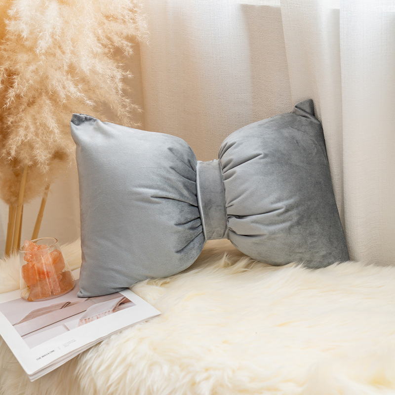 Headrest Waist Protection Cushion Velvet Neck Rest Pillow Girls Women Auto Interior Pillow Pet Pillow