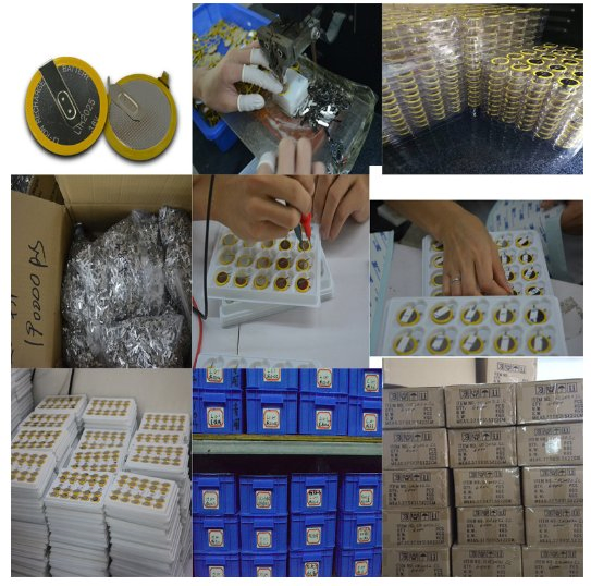 Cr1632,Cr1225,Cr2025,Cr2016,Cr1220,Cr2450,Cr2477,Cr2412,Cr2032 Primary 3V Lithium Cell Button Coin Battery with Soler Tags for ESL, POS, Blood Glucose Meter