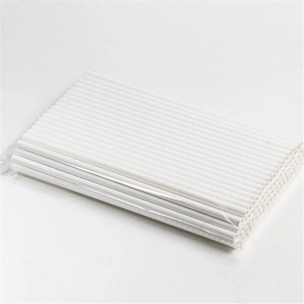 Бумажные соломинки для напитков, пищевые, биоразлагаемые