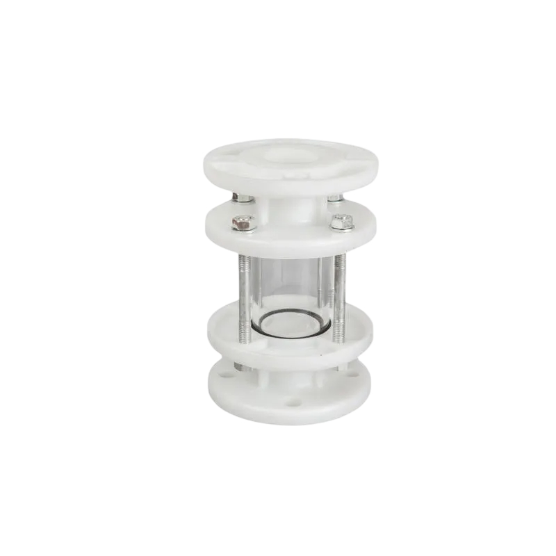 High Temperature PVDF Sight Glass -20℃~110℃ for Pipeline